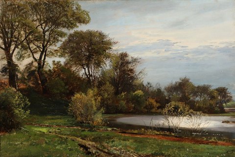 "Landscape" Oil painting on Canvas.