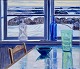 "Arrangement on a table" Oil painting on canvas.