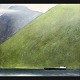 "The ship by the mountain, Faroe Islands. The painting is mounted in a new 
natural frame.